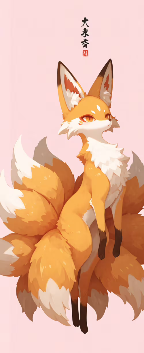 Açık pembe bir zemin üzerinde, dik bir şekilde oturan, beyaz ve turuncu renkli, dokuz... Tecno Phantom V Flip2