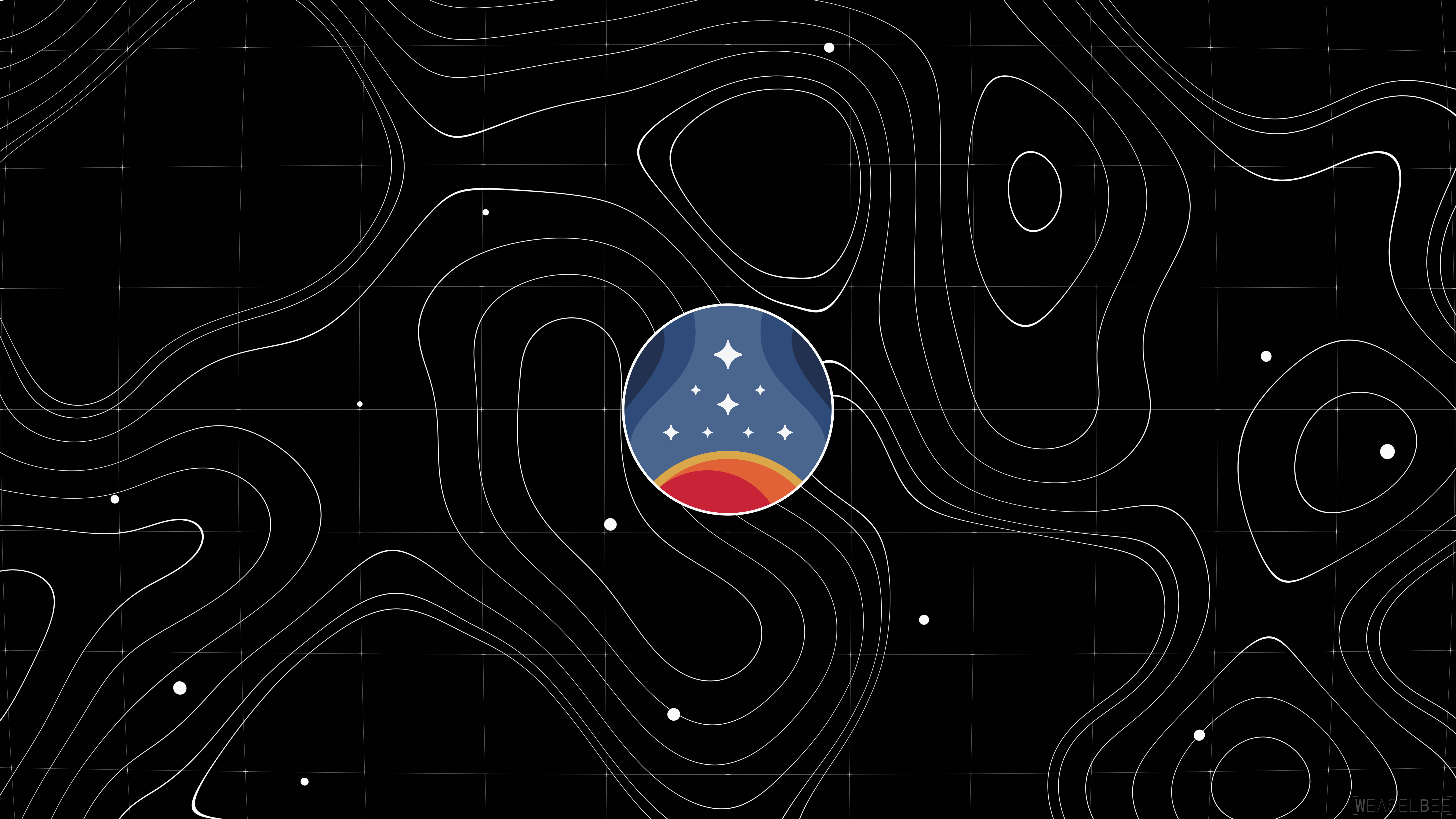 Derin uzayda, minimalist bir tarzda çizilmiş, yüksek kontrastlı siyah ve koyu tonlar kullanılarak OLED ekranlar için optimize edilmiş, bir astronot siluetini gösteren karanlık bilim kurgu illüstrasyonu.