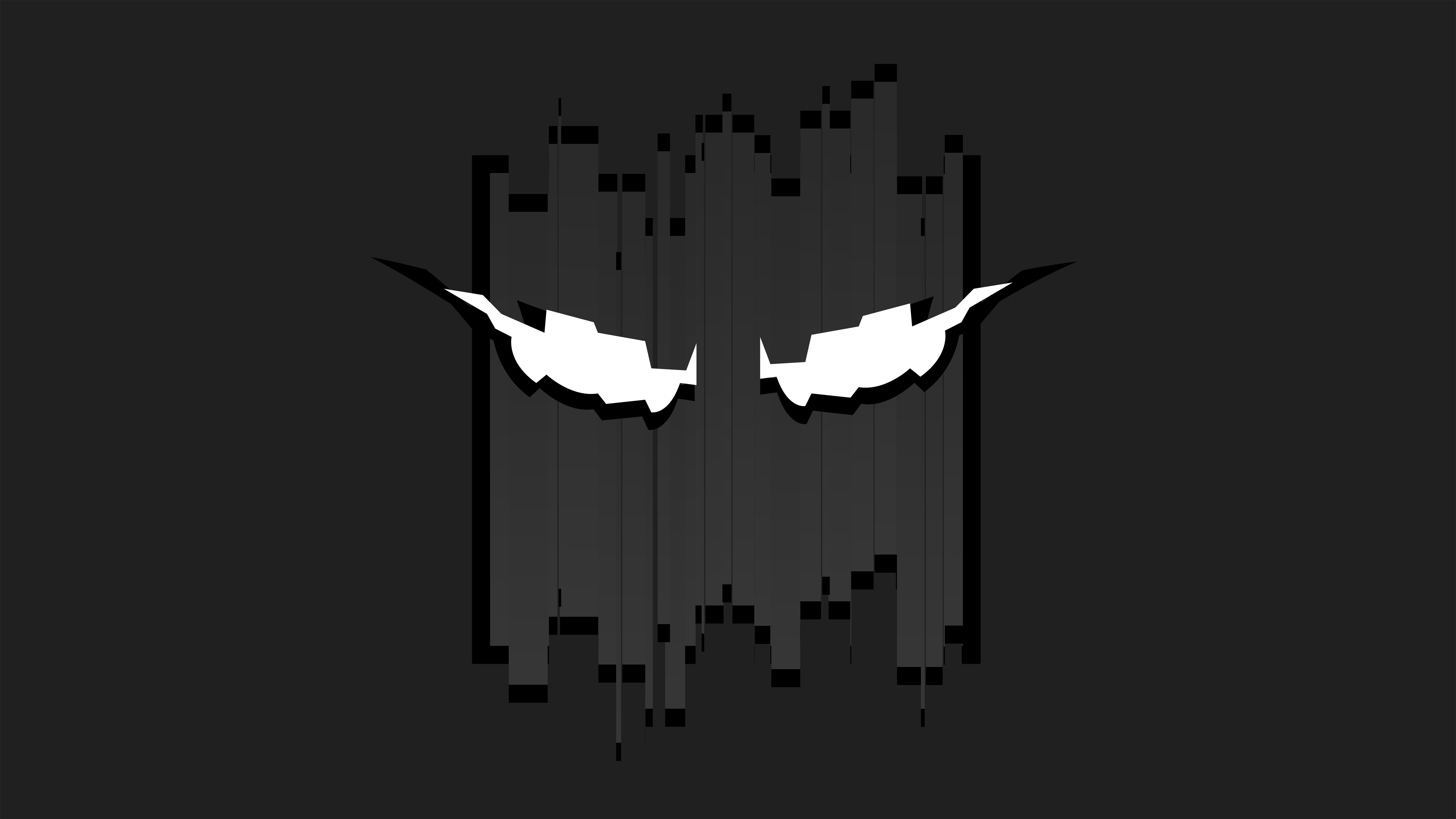 Tom Clancy's Rainbow Six Siege video oyunundaki Vigil karakterinin minimalist bir grafik tasarımı.