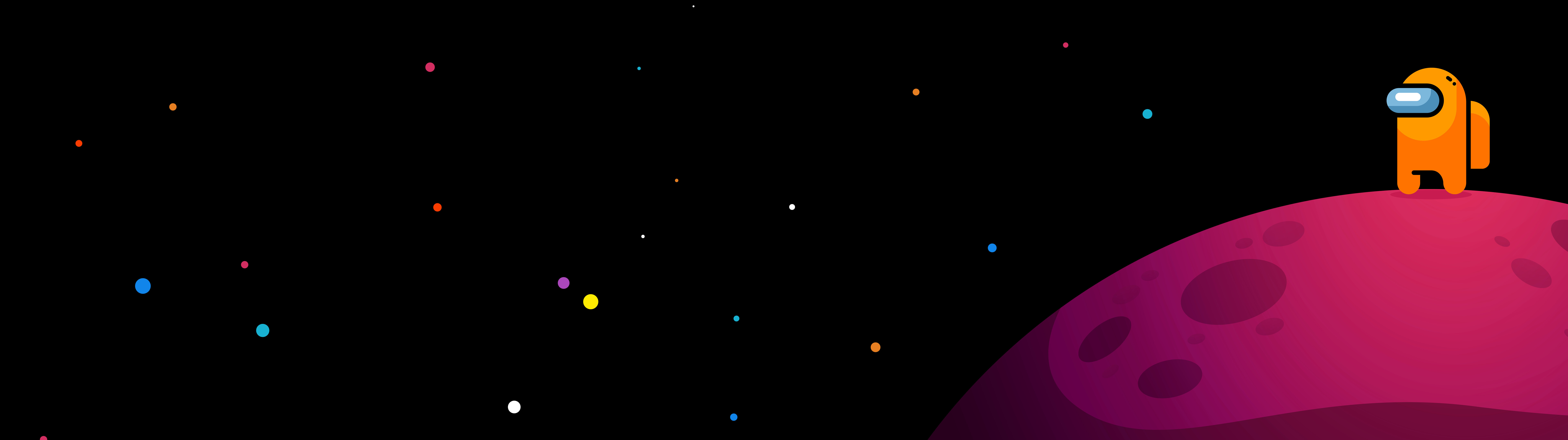 Among Us adlı video oyunundaki renkli bir mürettebat karakteri.