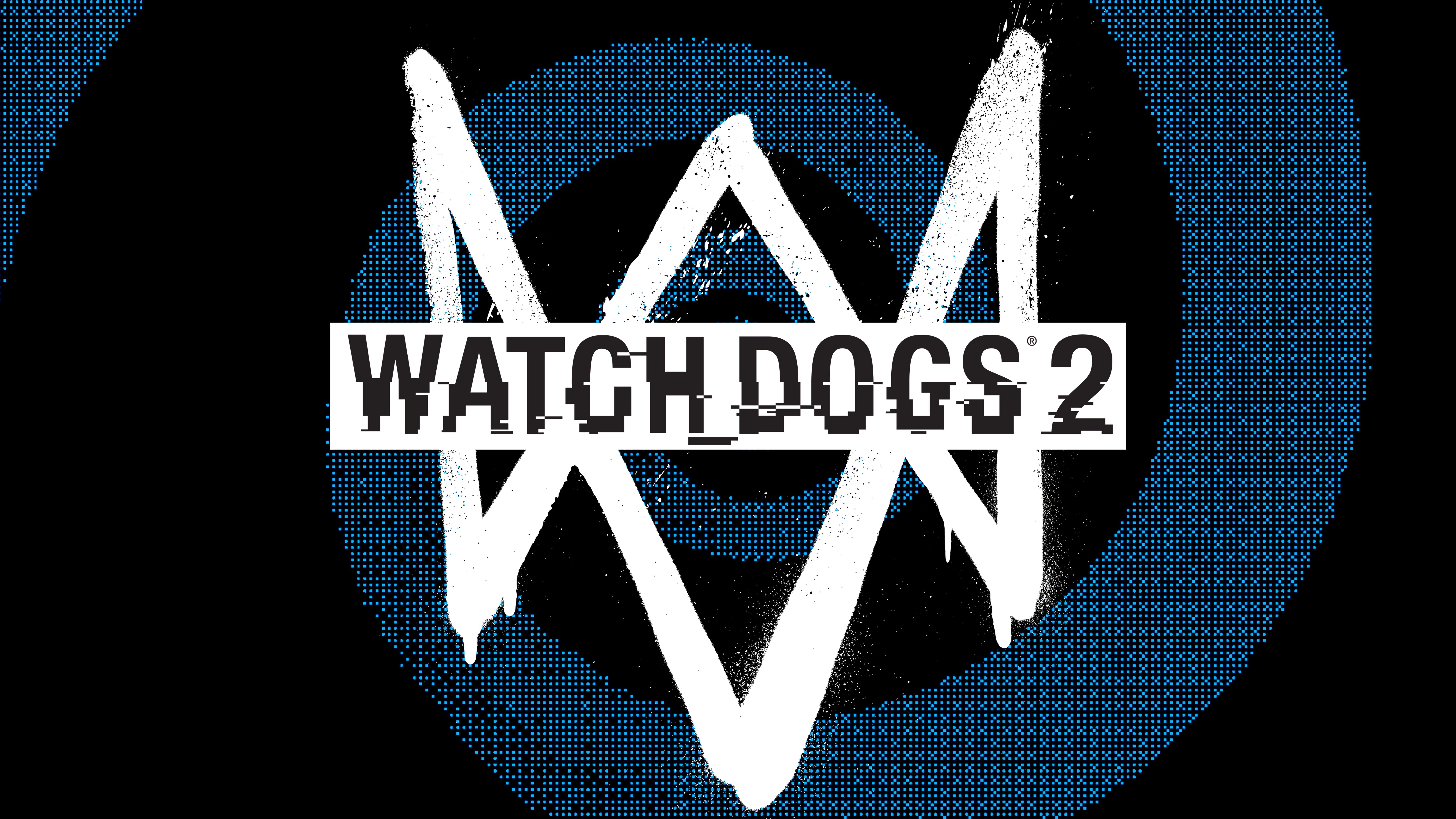 Watch Dogs 2 video oyunundaki Marcus Holloway karakterini içeren, hacker temalı dijital bir estetiğe sahip, stilize edilmiş bir grafik.